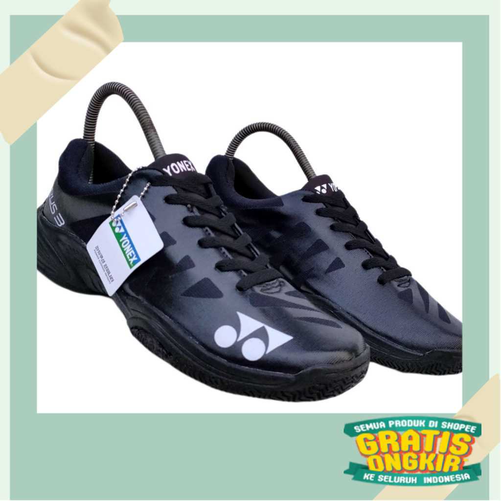 SEPATU BADMINTON YONEX AERUS POWER CUSHION AERUS 3 ORIGINAL Size 39 - 44 Sepatu Bulutangkis pria Yonex SHB Sepatu Badminton/Hijau Hitam Putih Biru