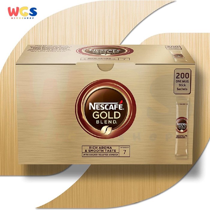 

Nescafe Gold Blend Rich & Smooth Taste Ground Coffee 200 sticks x 1.8g