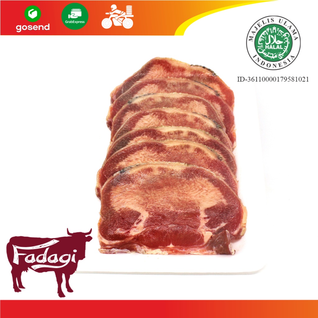 

Lidah Sapi Slice - 250 Gram