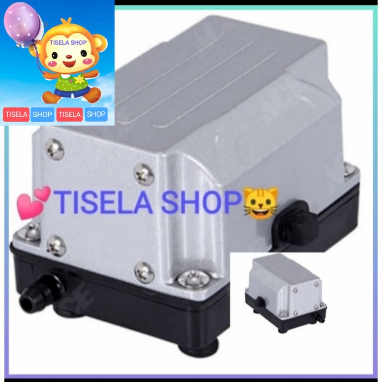 Boyu Pompa Udara ES 1 Silver suplai udara oksigen akuarium