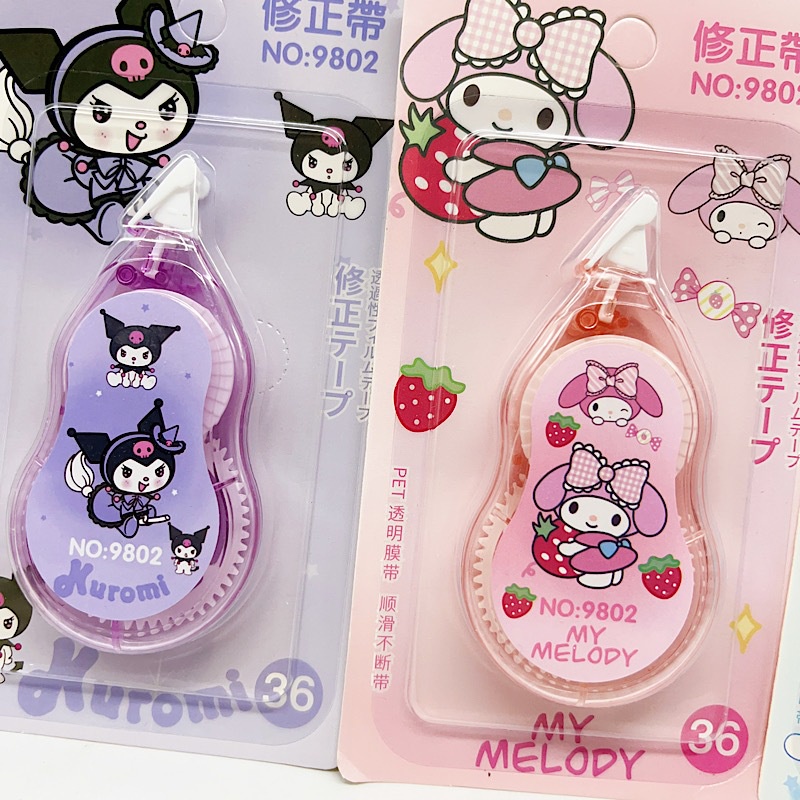 

PROMO CORRECTION TAPE SANRIO | TIPEX PITA KOREKSI SANRIO | KUROMI | MELODY | CINAMORROL | TIP EX LUCU | TIPEX LUCU