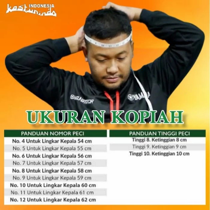 Peci Songkok Kopiah Putih Batok 6 CM Pendek Polos Haji Habib Bahar - 9