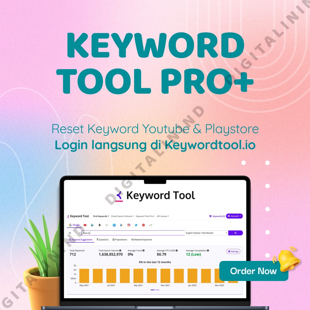 KEYWORDTOOL IO PRO PLUS 30 HARI