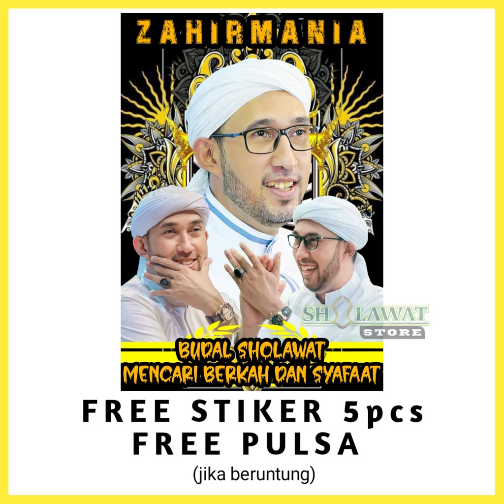 Bendera Zahirmania / Bendera Majelis Syekhermania / Bendera Mafia Sholawat Besar / Bendera Sholawat 