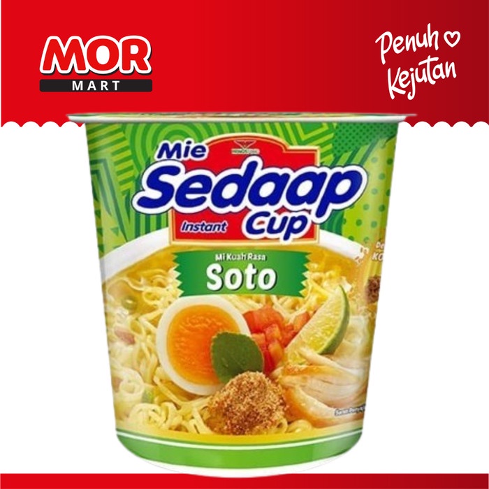 

SEDAAP Mie Cup Soto 81g