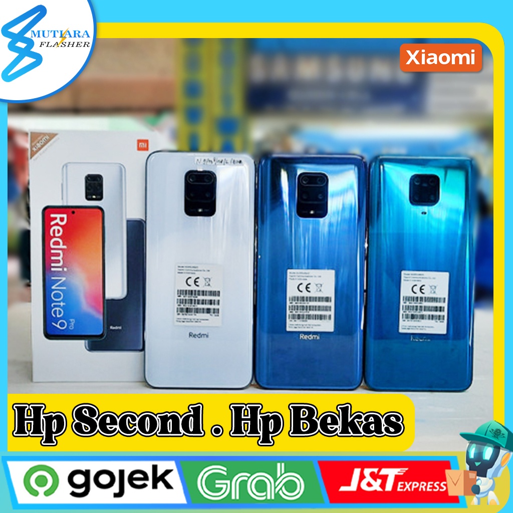 Xiaomi Redmi Note 9 Pro Ram 6/64GB | Ram 8/128GB Second Original