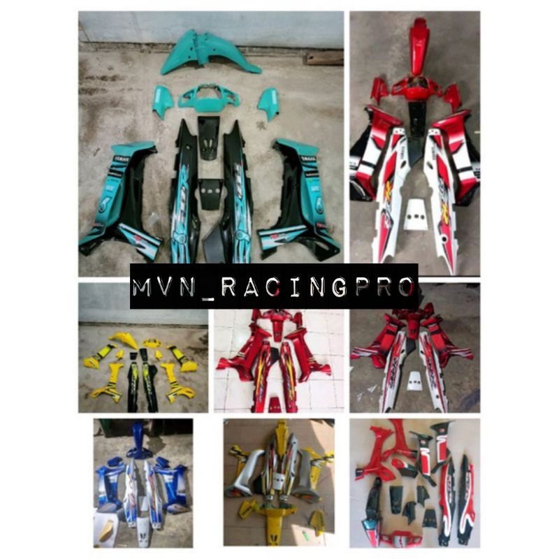 BISA COD Paket Termurah Cover body bodi dek fullset halus YAMAHA FIZ R FIZR F1Z R plus sticker All v
