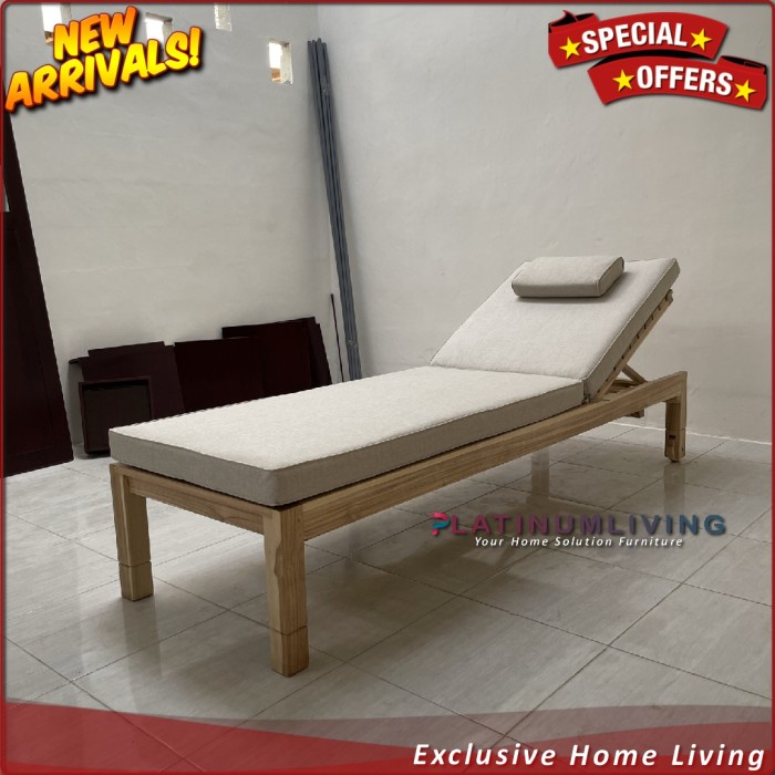 Sun lounger jati kolam Teak Sun Lounger Sun Lounger Bali Kursi Kolam Indonesian Furniture