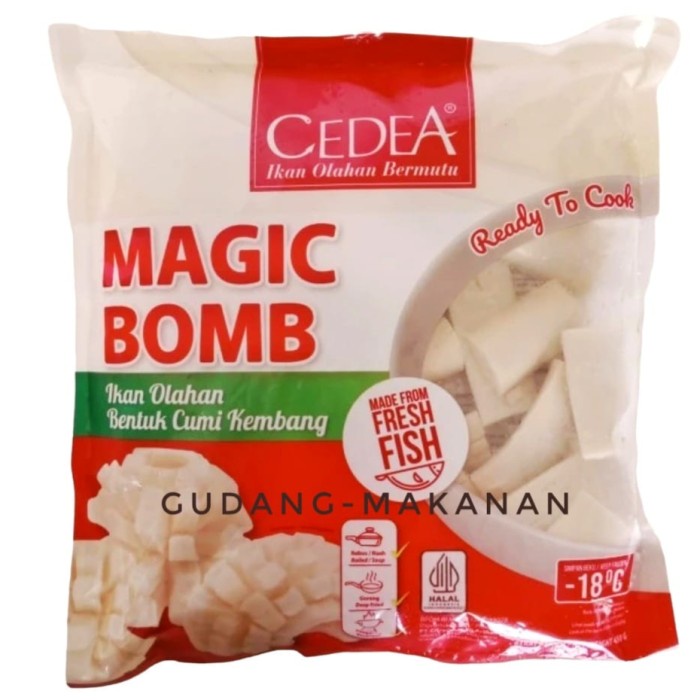 

Cedea Magic Bomb 450gr bentuk kembang cumi I FROZEN FOOD BOGOR HALAL