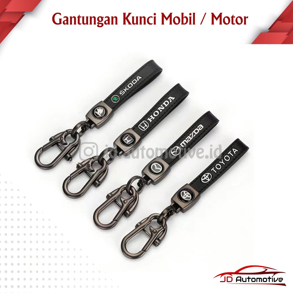 Gantungan Kunci Tali Mobil / Motor