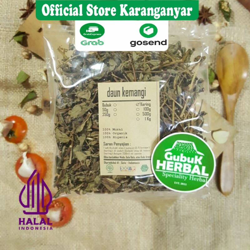 

KEMANGI KERING 250 Gram / Ocimum Africanum / MURNI / JSR / REMPAH