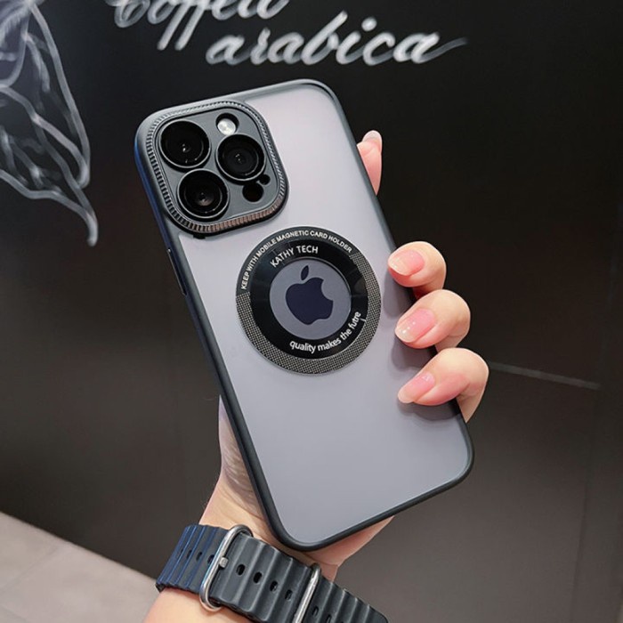 Original Hard Case Iphone 12 Pro Max Case Casing Magsafe Pixie KT Frosted lens Protector
