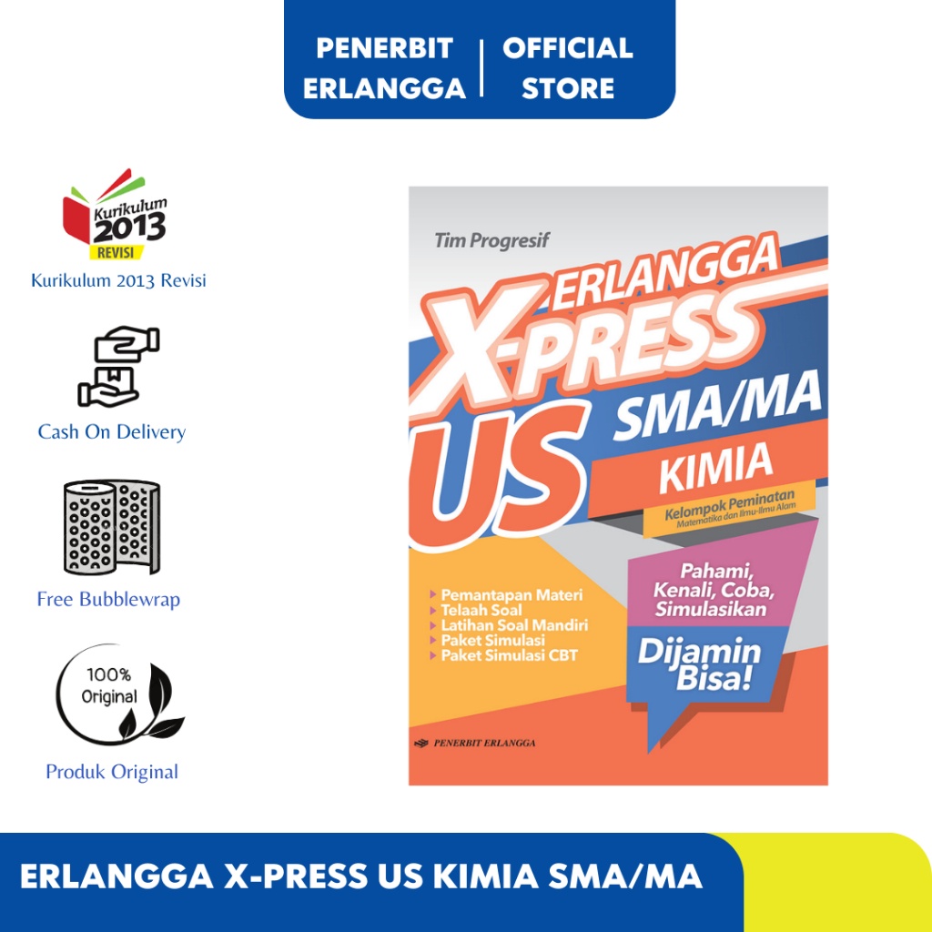 ERLANGGA X-PRESS US SMA KIMIA Erlangga