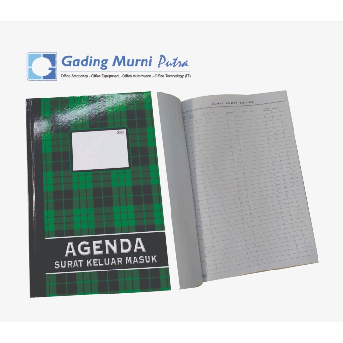 

BUKU AGENDA KIKY KELUAR MASUK 100 LBR