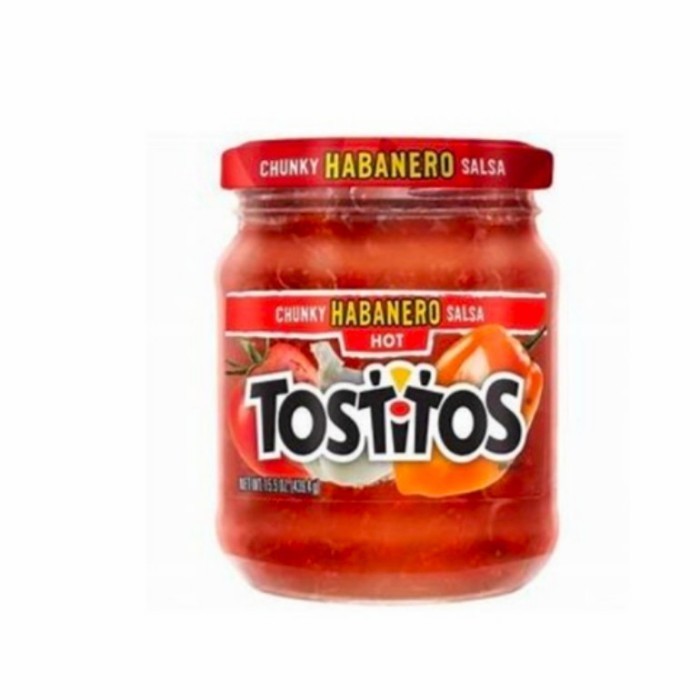 

tostitos Chunky salsa habanero sauce saus 439gr