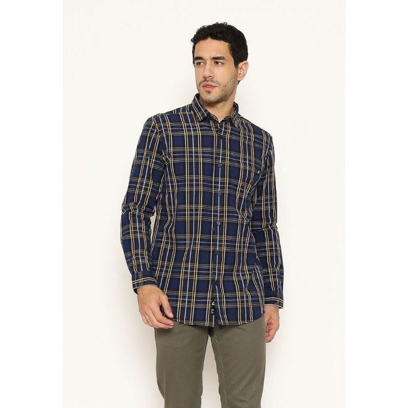 Kemeja Kotak Kotak Lois KLL517