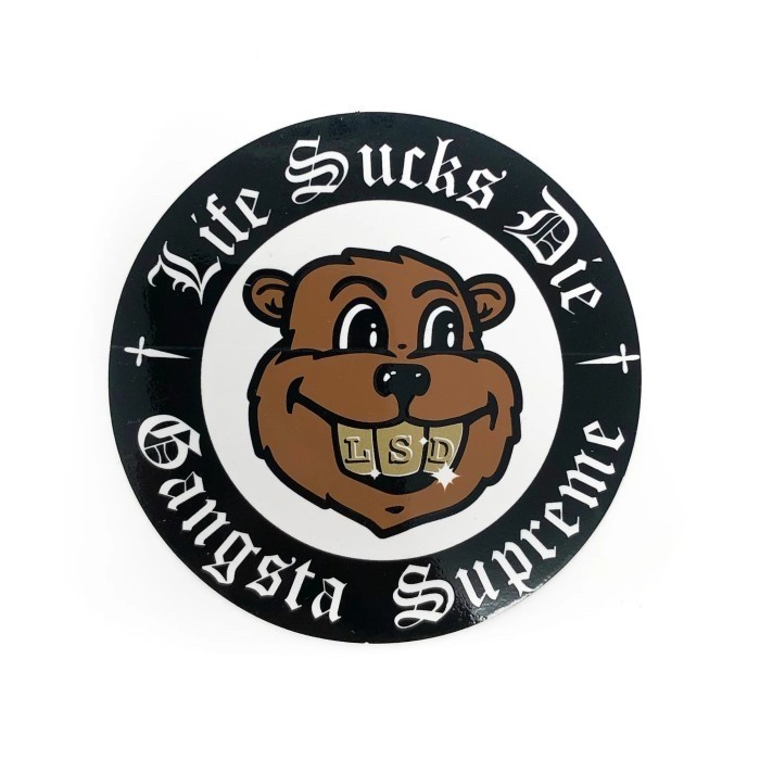 

Sticker Supreme Original: Life Sucks Die LSD FW18