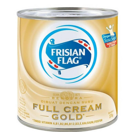 

Frisian Flag Susu Kental Manis Gold Kaleng 370g