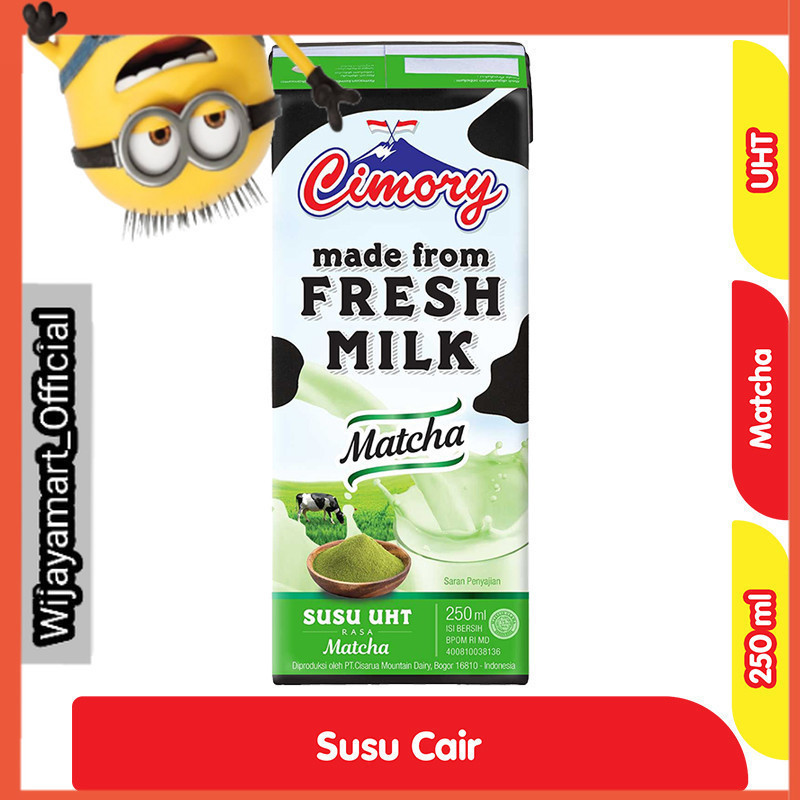 

Cimory Susu UHT Matcha 250 ml