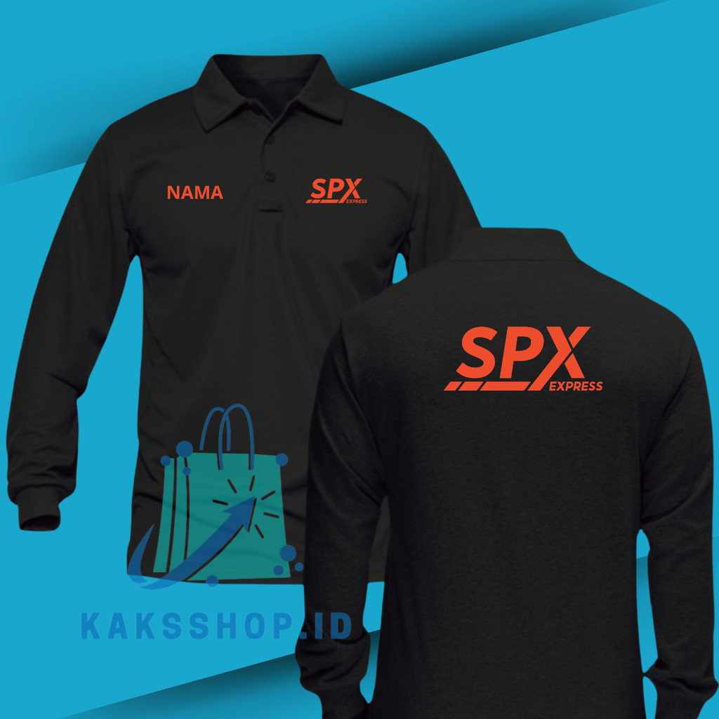 Terbaru Shopexpres Poloshirt Pilyflex Pakaian Tshirt Kaos Kerja Perusahaan Lengan Panjang KaosBaju K