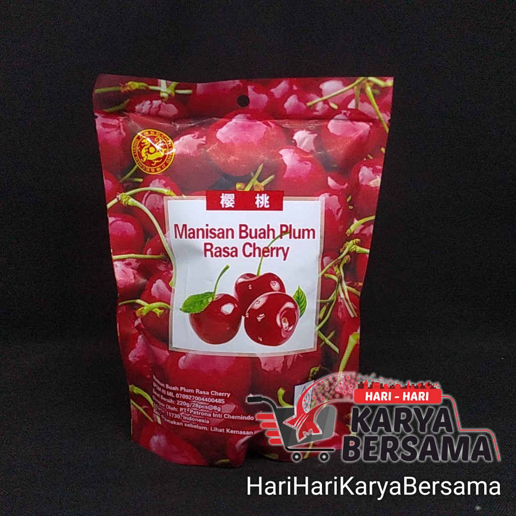 

MANISAN BUAH PLUM CHEN LIANG JI RASA CHERRY 220GR