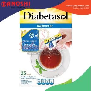 

JUAL DIABETASOL 25 SACHET-GULA RENDAH KALORI COCOK UNTUK MENGURANGI KADAR GULA DI DALAM TUBUH