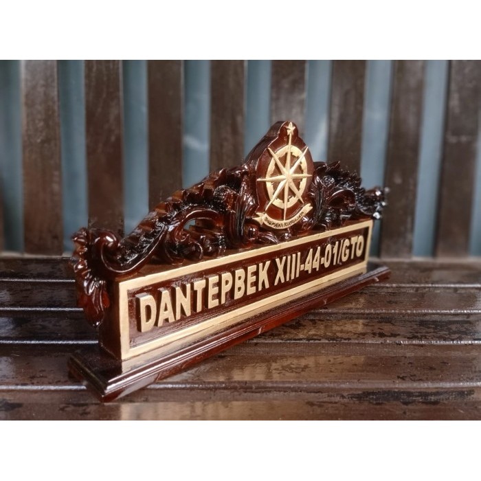 

PAPAN NAMA MEJA UKIR + PAPAN NAMA UKIR KAYU JATI + PAPAN NAMA TNI SU6884