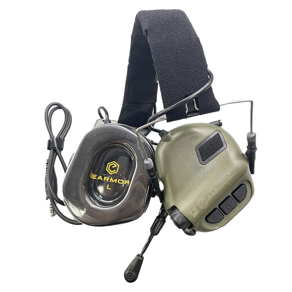 EARMOR M32 MOD4 Tactical Headset Anti Noise Headphones Aviation Communication Shooting Earphone