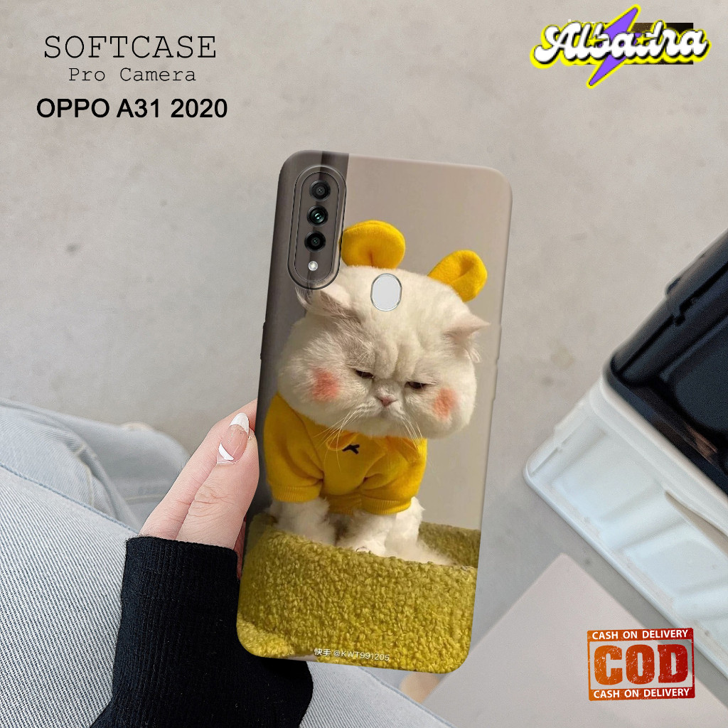 Case Hp OPPO A31 2020 Terbaru - Fashion Case CATS - Casing Hp OPPO A31 2020 - Softcase Pro Camera Hp