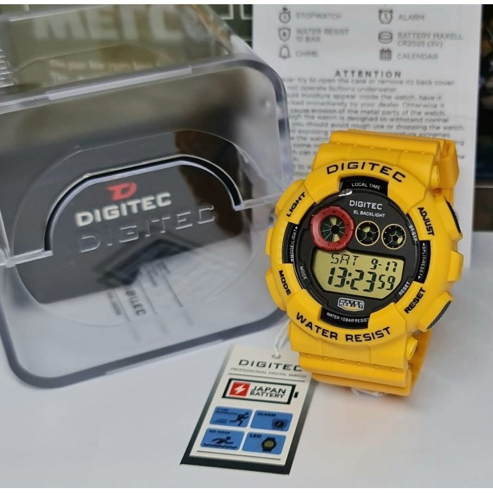 Jam Tangan Pria Digitec DG-5021T DG5021T Original Murah - YL-4G