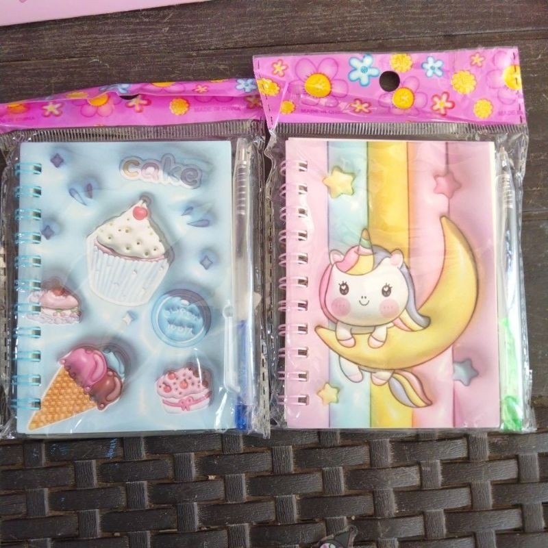 

notebook ring A7+ pena isi 36 lembar