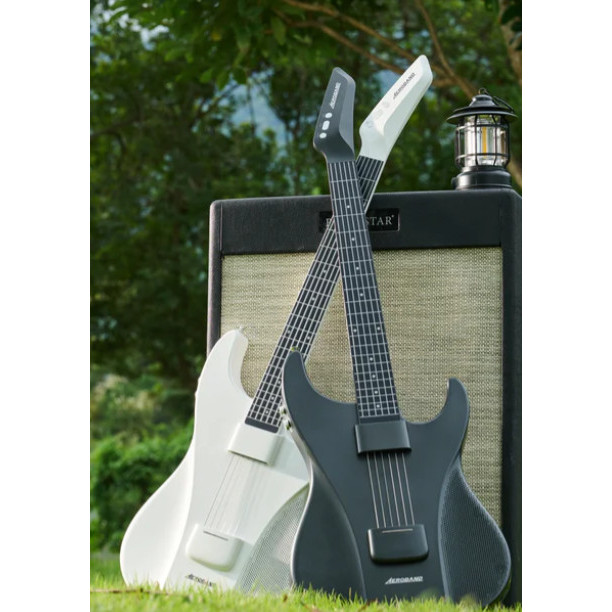 AEROBAND GUITAR WITH BAG , BMJ - Putih