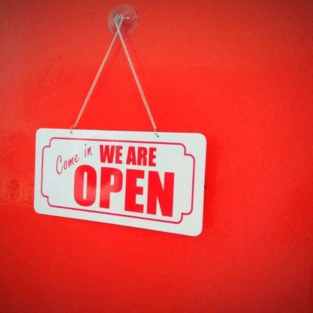 

Akrilik Sign board open closed