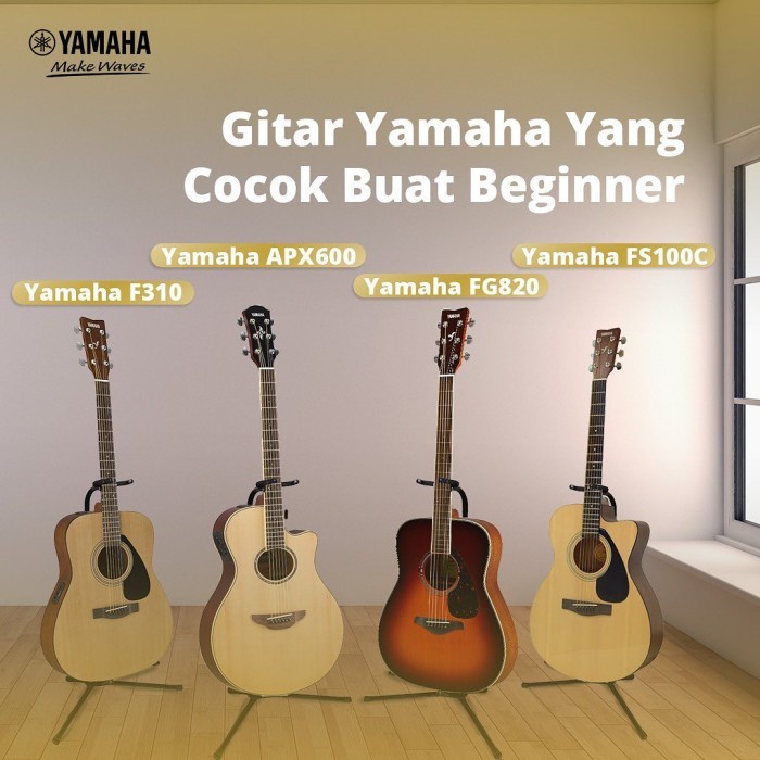 Yamaha FS100C Gitar Akustik / Folk Guitar FS100C / GItar Yamaha FS100C - Natural