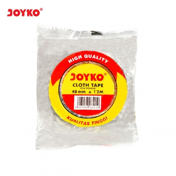 

Cloth Tape Joyko Orange Core 2 Inchi 48 mm x 12 meter Warna Hitam
