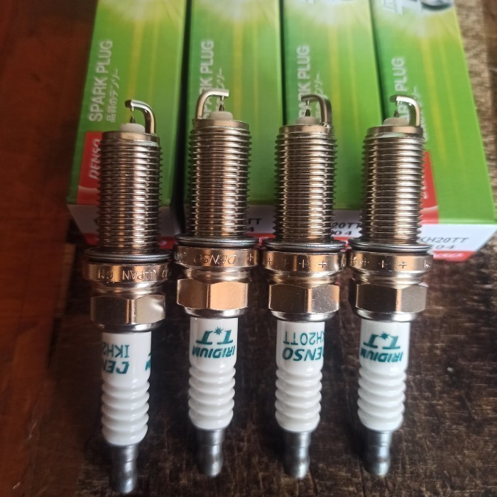 Busi Spark Plugs IKH20TT#4 Dobel Iridium Set 4-Pcs Nissan Xtrail T30 PART BARU