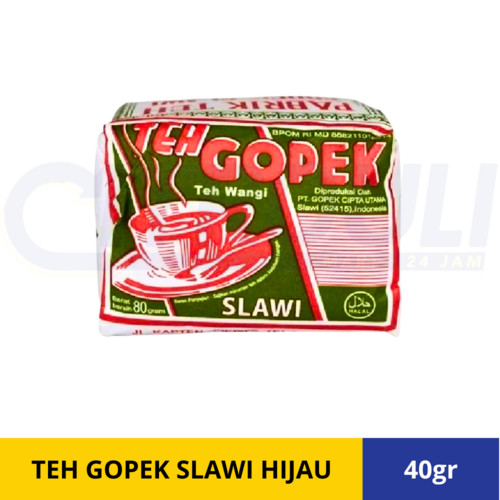 

TEH GOPEK SLAWI HIJAU 40gr