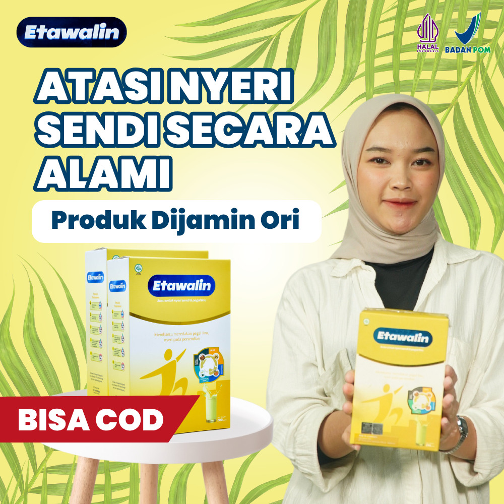 

Etawalin Original Susu Kambing Etawa Asli Atasi Atasi Masalah Radang Tulang Nyeri Sendi Cegah Osteoporosis Halal MUI BPOM Gratis Ongkir COD