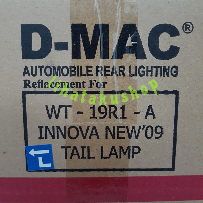 Lampu Stop Belakang Tail Lamp Innova VVTi New 2008 2009 2010 2011 - KANAN / RH