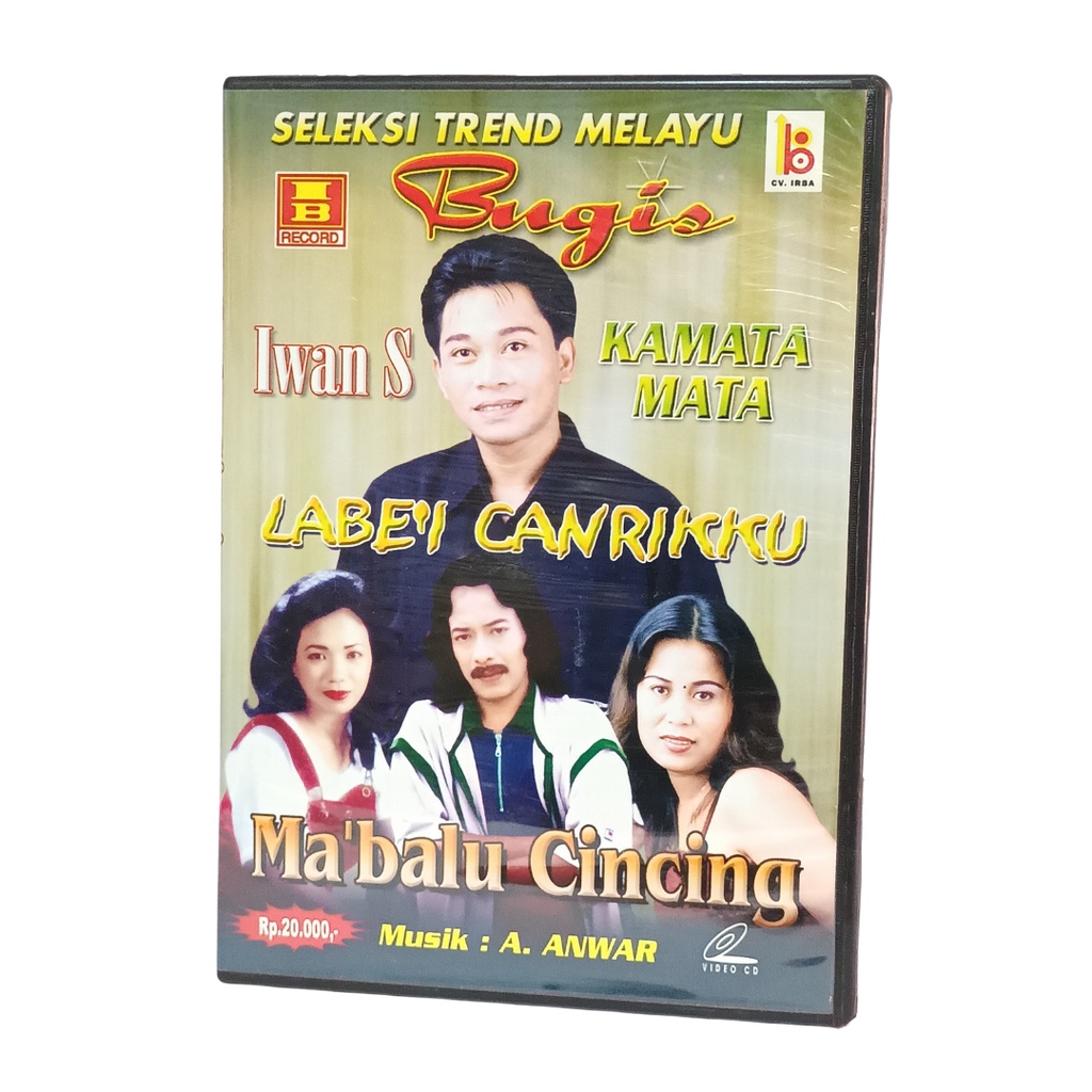 VCD Karaoke Seleksi Trend Melayu Bugis Mabalu Cincing