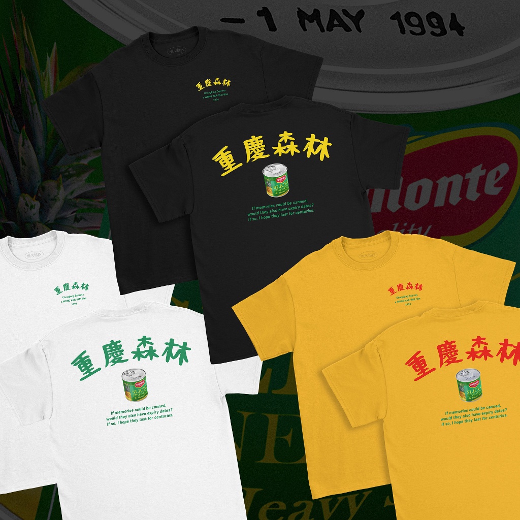 Kaos Film Chungking Express #01 Wong Kar-wai Movie T-shirt