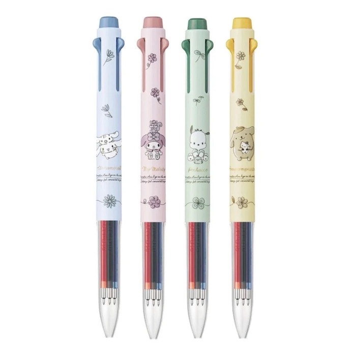 

[KL-0825] Bongkar Gudang Pentel i+ 3 i+ 5 Multi Pen Body Sanrio Characters Limited Edition - i+ 3, Pompompurin
