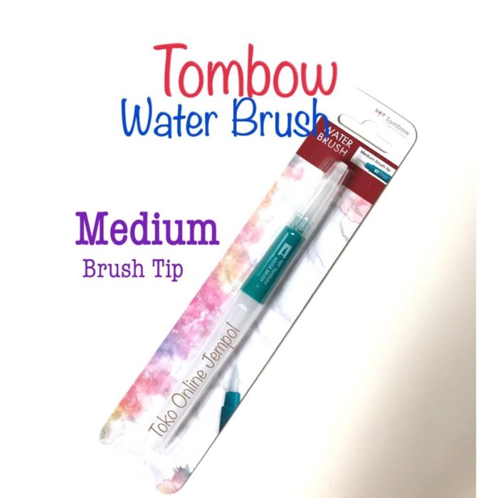 

[DL-0193] MEDIUM Water Brush Tip Kuas Cat Air Color 160026 Tombow seda ATK0877TW