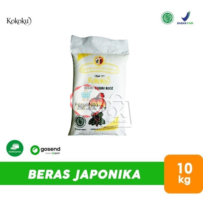 

Beras Jepang Japonica Kokoku 10kg (KHUSUS INSTANT) - FasyAnita Mart Denpasar