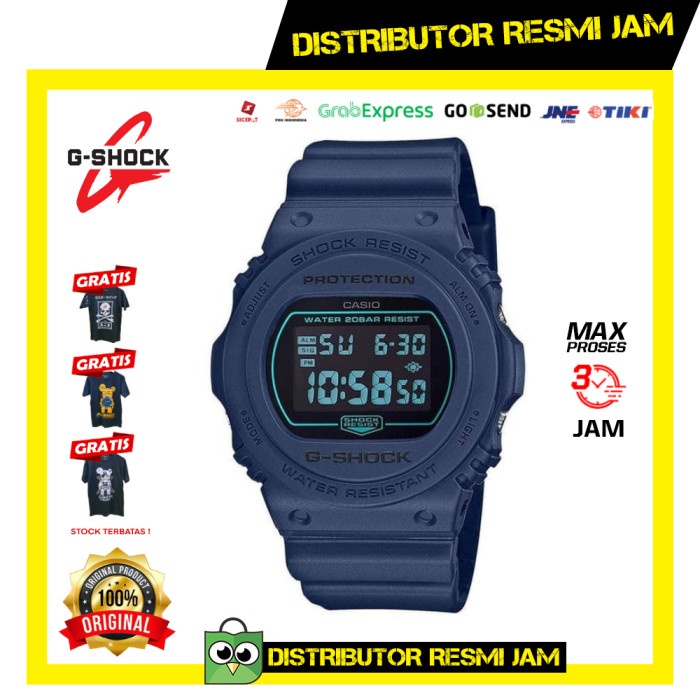 GShock DW-5700BBM-2DR DW-5700 DW5700BBM DW5700 Garansi Resmi 2 Tahun