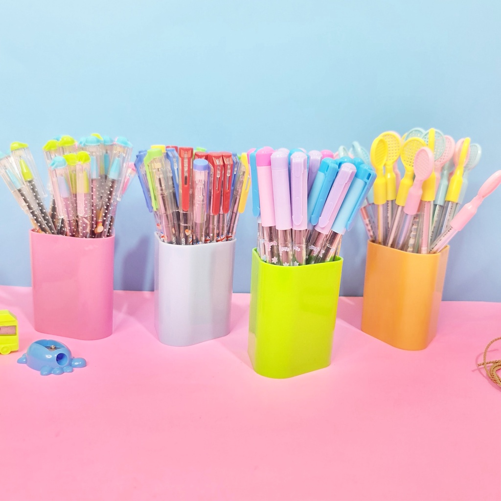 

MJ Bolpen gel fancy+pen stand (24PC)/Pen
