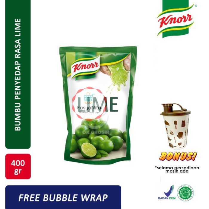 

Knorr Bumbu Jeruk Nipis / Lime Seasoning Powder [400 gr] - FasyAnita Mart Denpasar