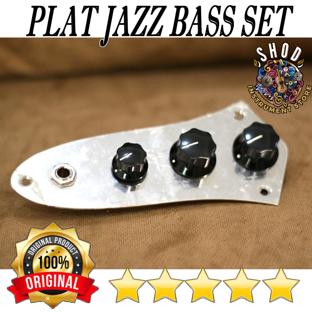 preamp bass potensio bass plat plate control jazz bass wiring alpha original