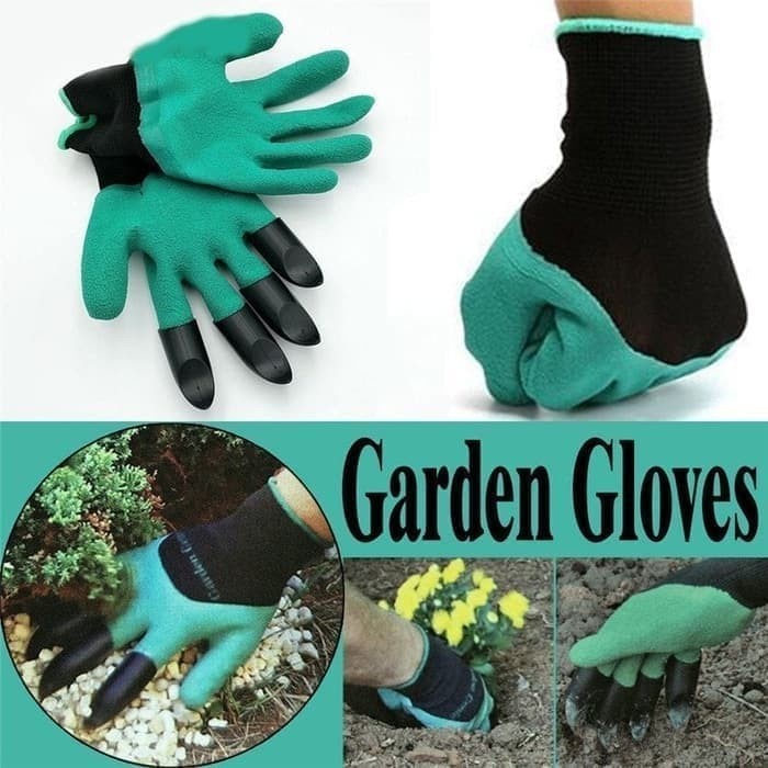 Sarung Tangan Cakar Gali Tanah Berkebun Taman Claw Garden Gloves 146 Kebun Pasir Tanaman Bunga