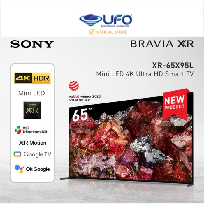 SONY 65 Inch Smart Mini LED TV 4K UHD XR-65X95L Garansi Resmi